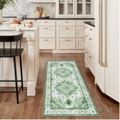 WTHYGB Rug Runner Hallway Kitchen Non-Slip Washable Carpet Runner 60 x 150 cm Kitchen Runner High Quality Bedroom Bed Rug for Hallway Laundry Room