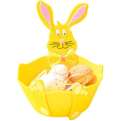Easter Bunny Basket, Portable Cartoon Bunny Easter Nest, Charming Table Decorations, Decorative Nursery Boxes, Perfect for Sweets, Candies, and Spring Party Accessories