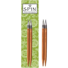 ChiaoGoo Spin Bamboo Intermediate Piece 10 cm 7.00 mm Patina - 1 Piece