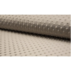 Luxurious Super Soft Dimple Cuddly Soft Fleece Fabric - Sand - Sand, 1 m - 150 cm x 100 cm
