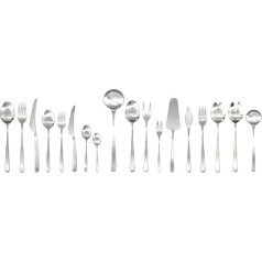 Mepra Avanguardia Ice Cutlery Set, Set of 151, Silver