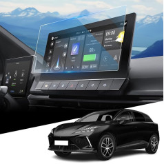 10.25 Inch Navigation Tempered Glass Screen Protector for M-G 4 EV MG4 Electric 2022-2025 Navigation Screen Protector GPS Navigation Screen Protector Tempered Glass 9H Scratch-Resistant