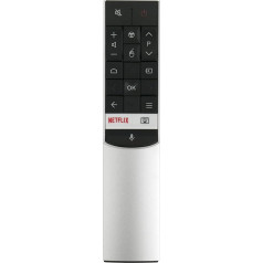 VINABTY ARC602S RC602S JUR1 Replacement Remote Control for TCL Android 50P6US 55C2US 55C6US 55DP660 55K2A 65C2US 65C6US 65DP660 65H2A 65K2A 65P6US 65X2US 65X3CUS 65X4US 70C4US 2US L65P2MUS U43P6046