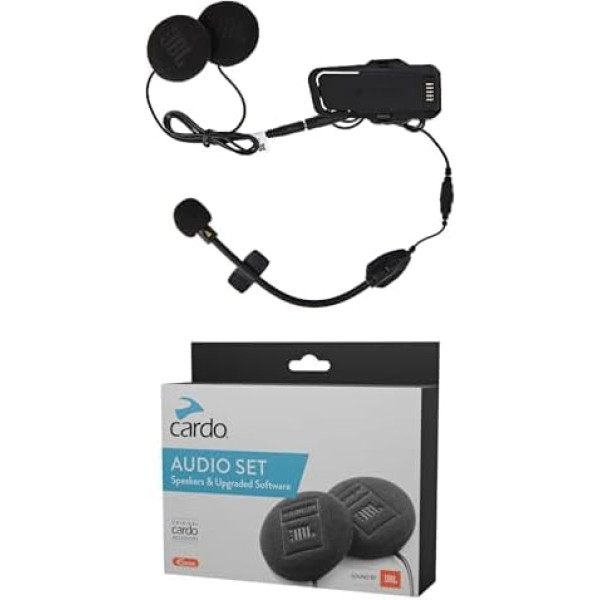 Cardo Packtalk Edge + Kit Audio 45 mm Jbl