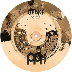 Meinl Cymbals Classics Custom Extreme Metal China — 16 Inch (Video) Drum Cymbals (40.64 cm) B12 Bronze, Brilliant Finish (CC16EMCH-B)