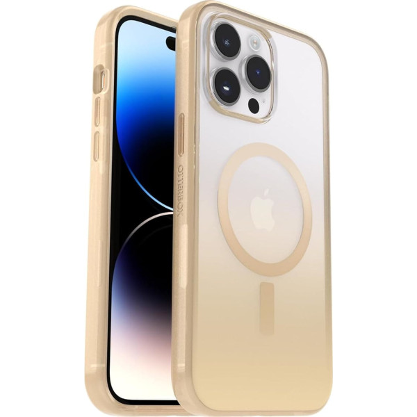 OtterBox Clear Case Serie mit MagSafe für iPhone 14 Pro Max, stoßfest, sturzsicher, ultra-dünn, schützende dünne Hülle, 2x getestet nach Militärstandard, Tiara