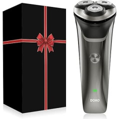 Electric Shaver Beard, 2024 Updated Electric Shaver Men's 2-in-1 Waterproof Without Rotating Wire for Face, Wet & Dry Shaving (A3)