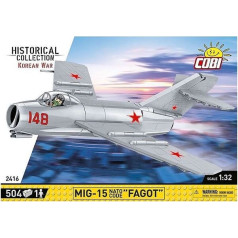 Cobi Klocki Mig-15 fagota spilventiņi
