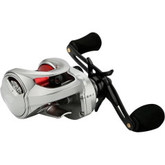 Angelrollen Süßwasser Köderwurfrolle 6 Kg Max Widerstand Magnetisches Bremssystem 9+1 BB 6,4:1 Baitcasting Angelrolle Karpfenrolle (Size : Left Hand)