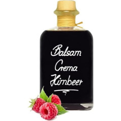 Geniess-Bar! Balsamic Cream Raspberry (1 Litre) - Premium Crema di Aceto Balsamic di Modena IGP with 3% Acid