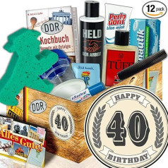 40th Birthday / Care Set GDR for Men / 40th Birthday