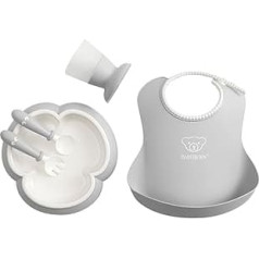 BabyBjörn 5 Piece Kids Kitchen Set - Grey