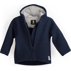 Ehrenkind® Children’s and Babies’ Broadcloth Jacket made from Natural Virgin Wool with Zip