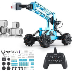 Robot Children, Robot Arm Kit, STEM Robot Children's Toy with Electronic Programming and Remote Control, DIY Robot Kit with 4-DOF, Creative Gifts for Boys and Girls from 8+ Years