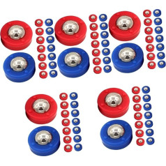 Shuffleboard Balls for Accessories Mini Sliding Balls Children's Table Shuffleboard Mini Shuffleboard Ball for Shuffleboard Pucks Roller Table Football Reels