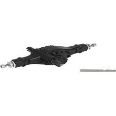 Carson 500907268 500907268-1 Rear Axle Self-Locking / Overflow RC Truck Spare Parts Tuning Parts Accessories Model Build 1:14 Scale Black