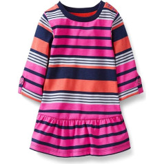 Carter's Baby Girls' 3/4 Sleeve Pink and Blue Stripe Tunic (3 Months), pink
