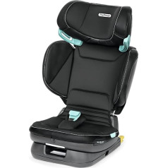 Peg Perego Viaggio Flex ISOFIX Car Seat with Advanced Technology, Adjustable, Folding, Reinforced Backrest, for Children from 100 to 150 cm (3-12 Years), 15-36 kg, Licorice
