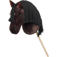 Cavallino Giocattolo Hobby Horse Lemieux with Testa Peluche e Bastone Modello Freya Taglia Unica