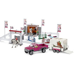 Schleich 72105 Large Horse Club Riding Tournament with Pick-Up and Horse Trailer