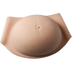 QXIWAOE Fake Belly Silicone Belly Filler for Adults Fake Pregnancy Belly Silicone for Costumes Cosplay