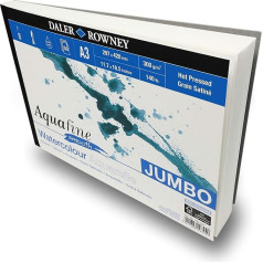 Daler Rowney AquaFine Jumbo Smooth Watercolour Paper A3 UK