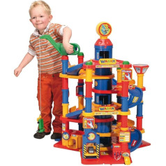 Wader Park Tower Play Toy Set With Cars 7 FLOORS by Wader Quality Toys (Wadem)