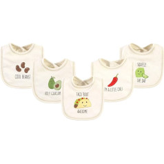Touched by Nature Unisex Organic Cotton Baby Bib - Taco