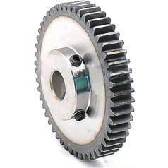 Bürstenloser Motor Ritzelmotorgetriebe, Stufengehrung 1 Stück 1,5 m 35 t 40 t 50 t 60 t 65 t 70 t Stirnradgetriebe Kohlenstoffstahl-Motorgetriebe 1,5 Modul 80 Zähne Metallstirnrad mit Stufenstirnkegel