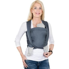 Hoppediz Baby Sling Extra Slim with Illustrated Instructions [English Language Not Guaranteed] [English Language Not Guaranteed] [English Language Not Guaranteed] [English Language Not Guaranteed]