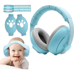 Kids Earmuffs - Safety Hearing Protection, Noise Cancelling, Adjustable Kids Hearing Protection, Safety Earmuffs, Passive Noise Reducing Hearing Protection for Concerts, Flight Shows,