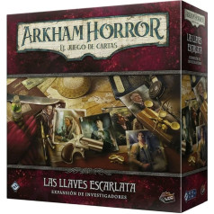 Fantasy Flight Games AHC69ES Arkham Horror LCG - The Keys Scarlet Explorer - Card Game in Spanish