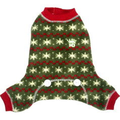 Hip Doggie HD-10FZSF-XL Fuzzy Snow Jumper XL Dog Pyjamas