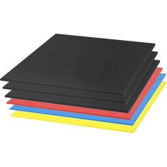 QUARKZMAN Tool Box Foam 18 x 14 Inch EVA Non-Slip Tool Box Shadow Foam Insert 6-in-1 Set, 4 Colours