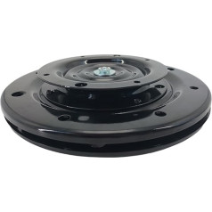 EIFINE 6/10 Inch Round Swivel Plates Bearing Base 360 Degree Rotating Display Stand Full Furniture Fittings (Colour : Svart, Size : 10 Inch)