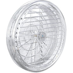 plikc Window Fan with Thermal Effect Diameter 200 mm with Fan without Mains