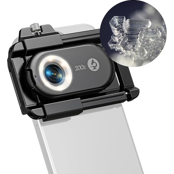 CAMOLO 200x Mobile Phone Microscope USB Microscopes HD Digital Microscope Lens for Apple Pixel Samsung Xiaomi