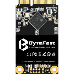 ByteFest mSATA SSD 1TB Mini SATA III Internal SSD Hard Drive for Fast Data Transfer, Read up to 550MB/s (30 x 50 mm)