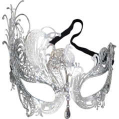AMFSQJ Masquerade Masks, Venetian Masquerade Ball Mask, Women's Carnival Decorations, Venetian Masks