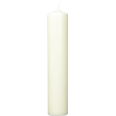 RAYHER Pillar Candle 6 cm Diameter 30 cm, Diverse, Cream, 0.6 x 0.6 x 3 cm