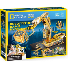 Puzzle 3d hidrauliskā robota roka