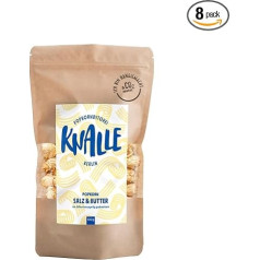 Popkornditorei Knalle - Salt & Butter Popcorn Snack - Crispy Scented Baked, Handmade in Berlin from the Best Ingredients, 100 g (8)