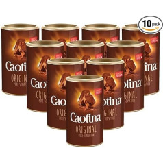 Caotina Surfin Original Tin 500 g / Swiss Drinking Chocolate / Cocoa Set of 10