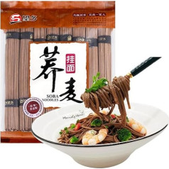 Mkostlich Soba Pasta, Buckwheat Noodles, Healthy Asian Ramen Noodles, Buckwheat, No Preservatives, 800 g (Soba Noodles)