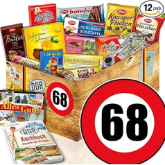 68th Birthday / DDR Box Chocolate Gift Set / 68th Birthday Gifts