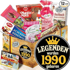 Legends 1990 + DDR Set Sweets + Birthday Gift for Him