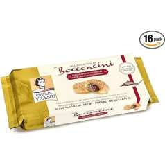 Matilde Vicenzi MilleFoglie Bocconcini Chocolate Italian Puff Pastry with Cream Filling 16 x 125 g 4463