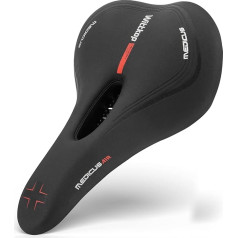 Wittkop Bike Seat I Bicycle Seat for Men and Women, Waterproof Bike Saddle with Innovative 5-Zone-Concept I Exercise Bike Seat for BMX, MTB & Road