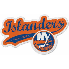 Rico Industries NHL New York Islanders Distressed Cut Bunting Home Living Room Decoration Soft Felt EZ Hanging