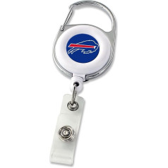 Aminco NFL Buffalo Bills Deluxe Clip Badge Reel